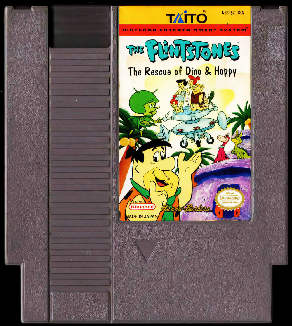 Лицензионный картридж Flintstones - Rescue of Dino & Hoppy для NES\Famicom